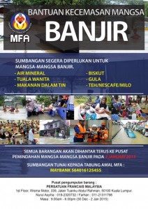 Sumbangan Ikhlas Kutipan Mangsa Banjir Malaysian Franchise Association