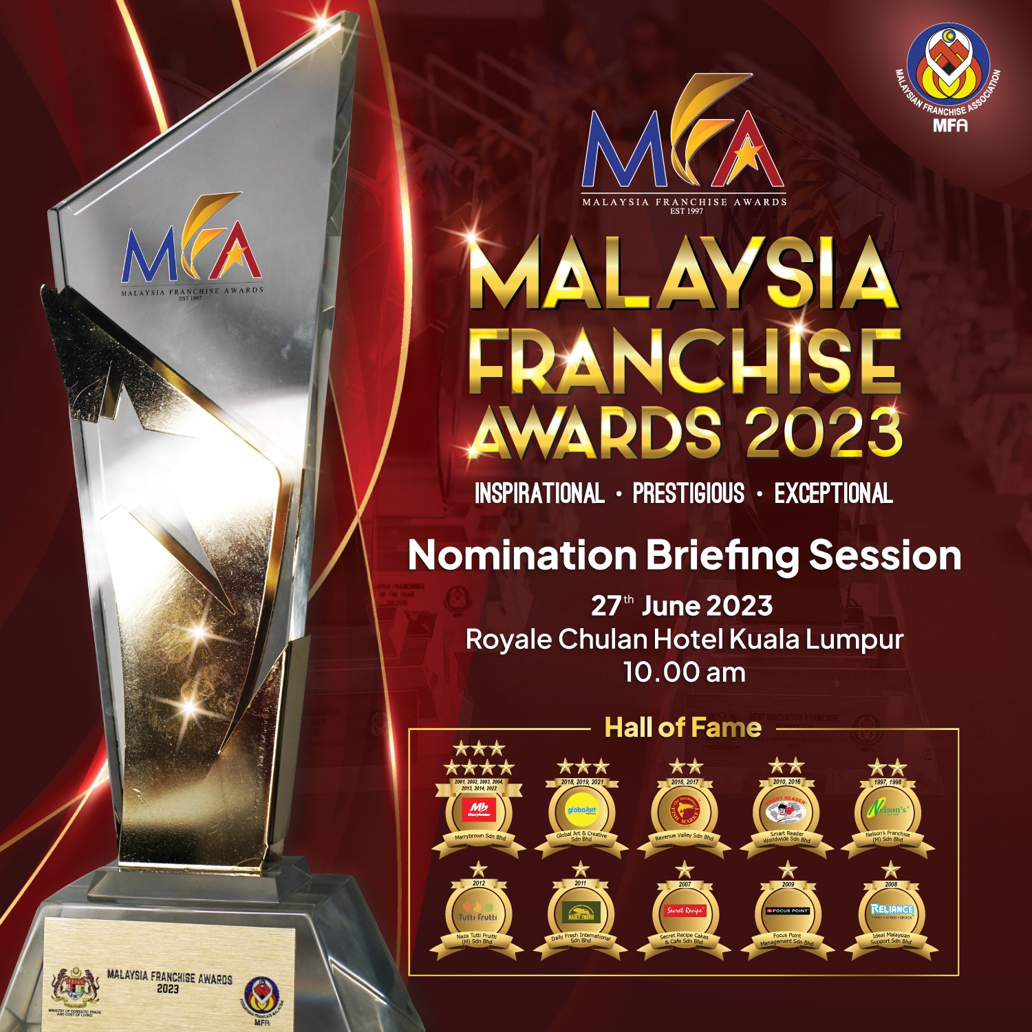 Nomination Form – MALAYSIA FRANCHISE AWARDS